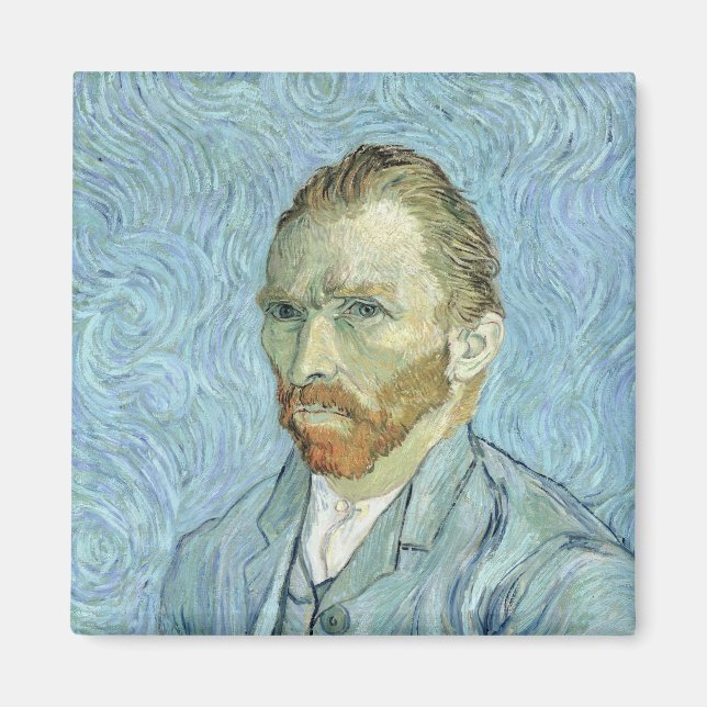 Vincent van Gogh | Self Portrait, 1889 Magnet (Front)