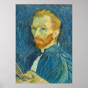 Vincent van Gogh   Self Portrait, 1889 Poster