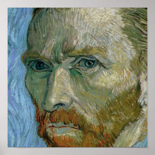 Vincent van Gogh Self Portrait, 1889 Poster