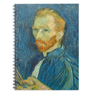 Vincent van Gogh Self Portrait, 1889 Spiral Notebook
