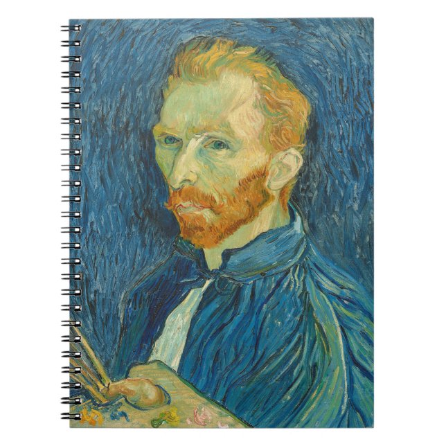 Vincent van Gogh | Self Portrait, 1889 Spiral Notebook (Front)