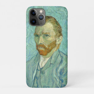 Vincent Van Gogh Self Portrait Blue Background Case-Mate iPhone Case