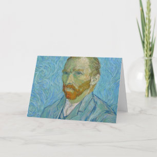 Vincent Van Gogh Self Portrait Card