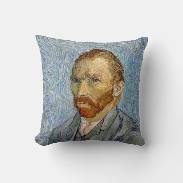 Vincent Van Gogh - Self-Portrait Cushion (Front)