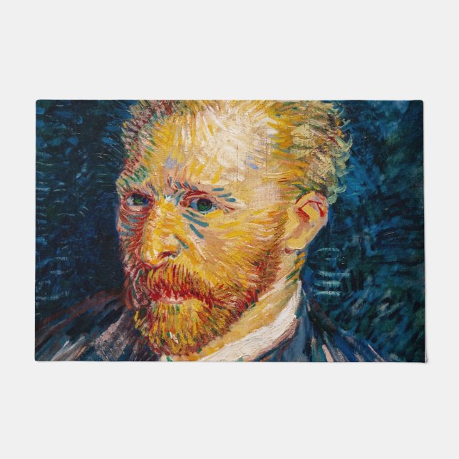 Vincent Van Gogh - Self-Portrait Doormat (Front)