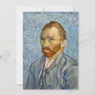 Vincent Van Gogh - Self-Portrait Invitation