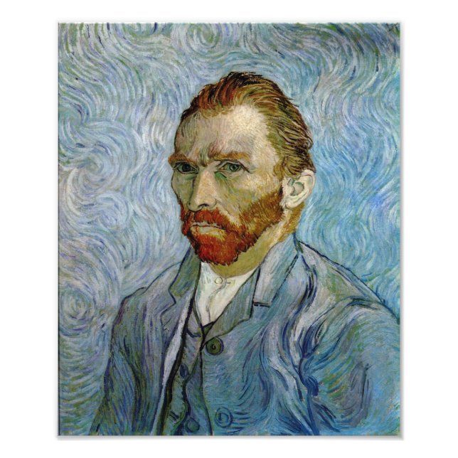 Vincent Van Gogh Self Portrait Photo Print (Front)