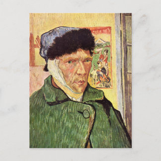 Vincent Van Gogh Self Portrait Postcard