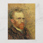 Vincent Van Gogh Self Portrait Postcard<br><div class="desc">Vincent Van Gogh (30 March 1853 – 29 July 1890) was a Dutch Post-Impressionist painter and one of the most famous artists of all time.</div>