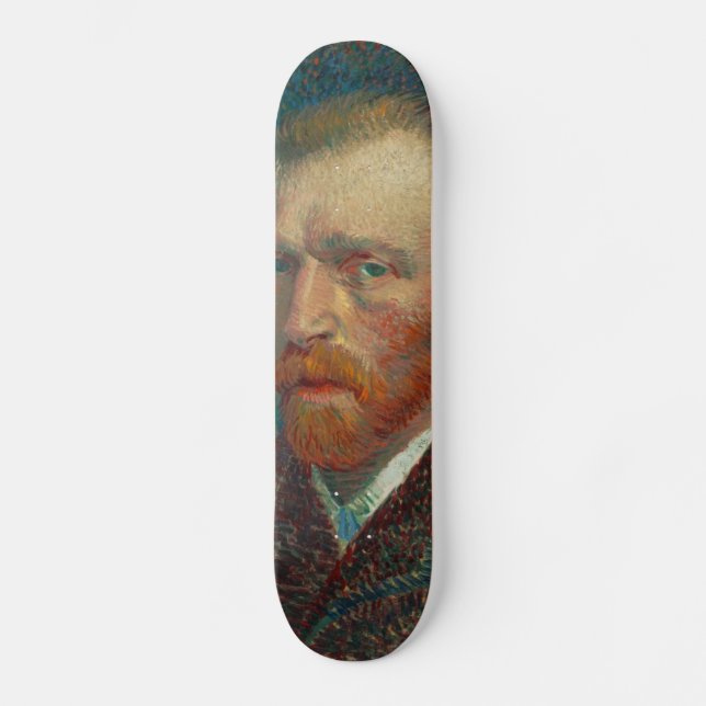 Vincent Van Gogh Self-Portrait Skateboard (Front)