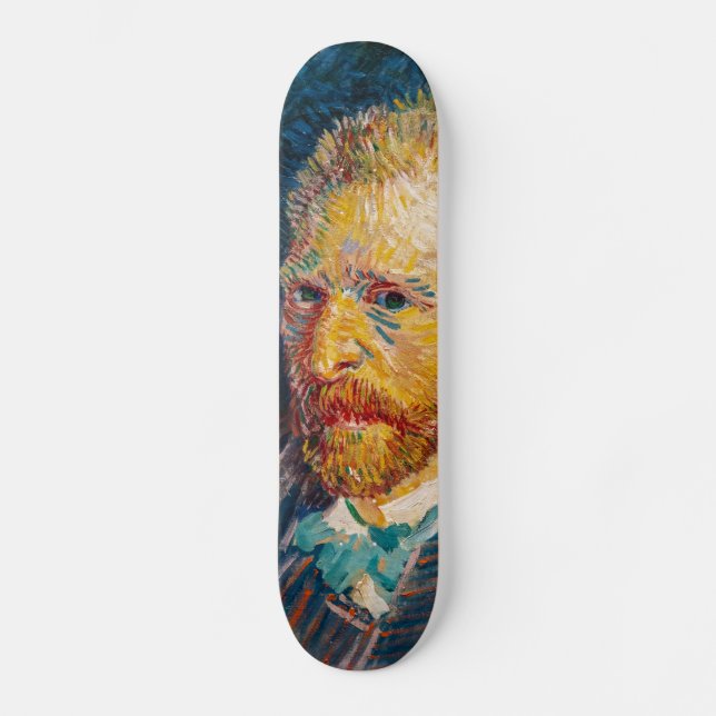 Vincent Van Gogh - Self-Portrait Skateboard (Front)