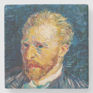 Vincent Van Gogh - Self-Portrait Stone Coaster