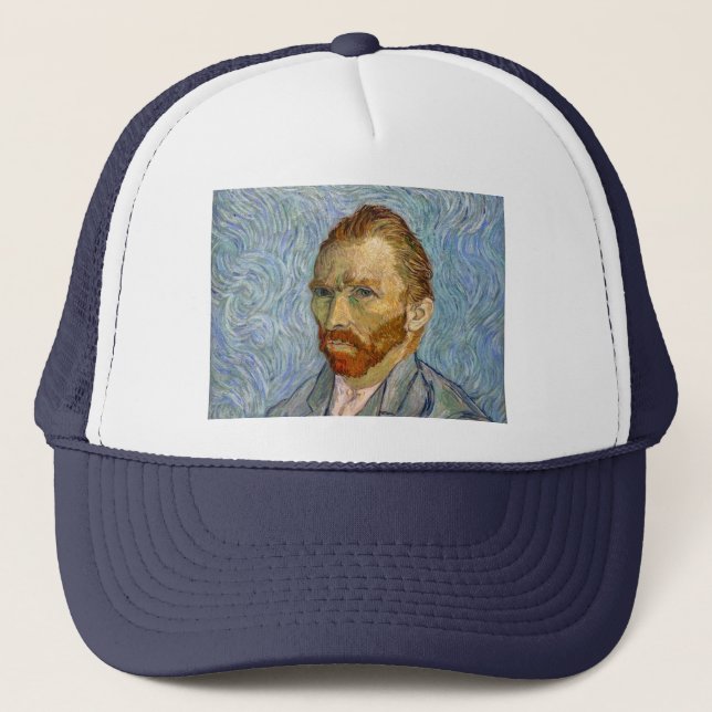 Vincent Van Gogh - Self-Portrait Trucker Hat (Front)