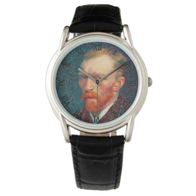 Vincent Van Gogh Self Portrait Watch (Front)