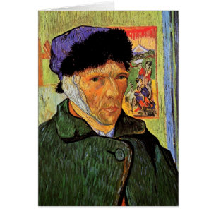 Vincent van Gogh Self Portrait with Bandaged Ear