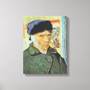 Vincent van Gogh - Self Portrait with Bandaged Ear Canvas Print