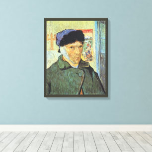 Vincent van Gogh - Self Portrait with Bandaged Ear Canvas Print
