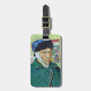 Vincent van Gogh - Self-portrait with bandaged ear Luggage Tag