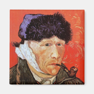 Vincent Van Gogh - Self Portrait With Bandaged Ear Magnet