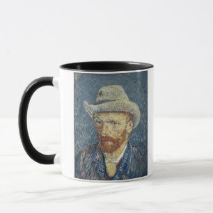 Vincent van Gogh Self Portrait with Felt Hat Mug