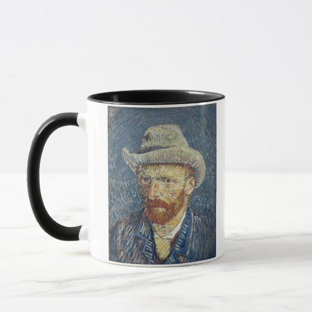 Vincent van Gogh | Self Portrait with Felt Hat Mug (Left)