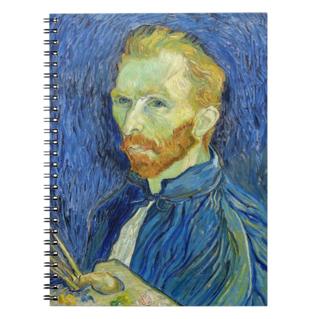 Vincent van Gogh - Self Portrait with Palette Notebook (Front)