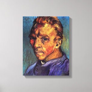 Vincent Van Gogh - Self Portrait Without Beard Canvas Print