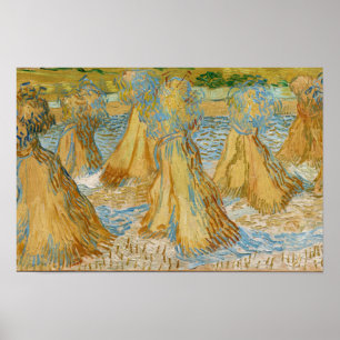 Vincent van Gogh - Sheaves of Wheat Poster