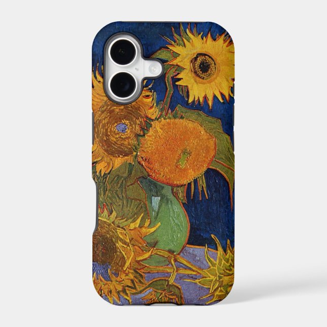 Vincent van Gogh Six Sunflowers GalleryHD Fine Art (Back)