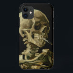 Vincent Van Gogh Skeleton with a Burning Cigarette Case-Mate iPhone Case<br><div class="desc">Vincent Van Gogh Skeleton with a Burning Cigarette Vintage Fine Art Phone Case</div>