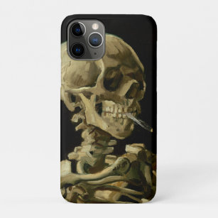 Vincent Van Gogh Skeleton with a Burning Cigarette Case-Mate iPhone Case