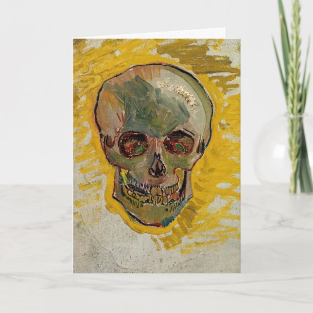 Vincent van Gogh - Skull 1887 #2 Card (Front)
