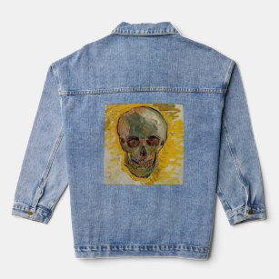 Vincent van Gogh - Skull 1887 #2 Denim Jacket