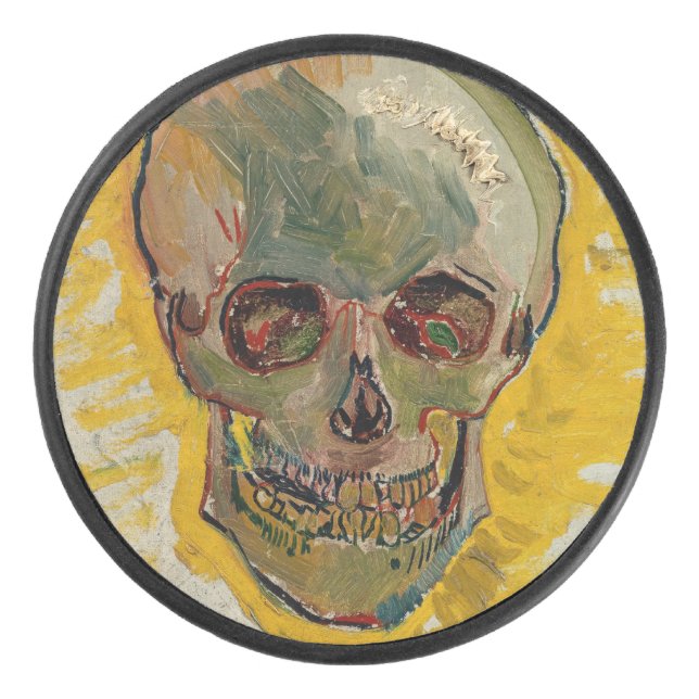 Vincent van Gogh - Skull 1887 #2 Hockey Puck (Front)