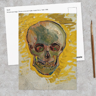 Vincent van Gogh - Skull 1887 #2 Postcard