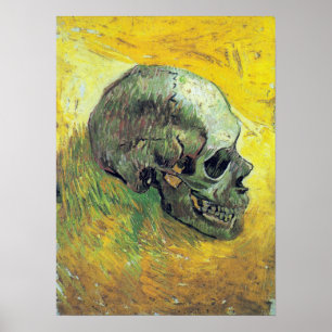 Vincent van Gogh Skull Poster