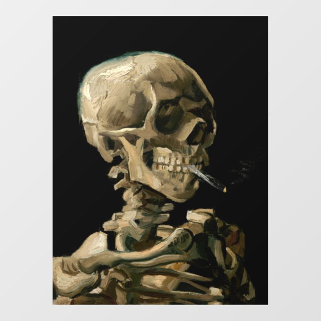 Vincent van Gogh - Skull with Burning Cigarette (Sheet)