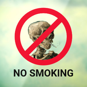 Vincent van Gogh - Skull with Burning Cigarette