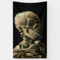 Vincent van Gogh - Skull with Burning Cigarette