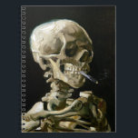 Vincent van Gogh Smoking Skeleton Notebook<br><div class="desc">Smoking Skeleton painted by Vincent van Gogh in 1886.</div>