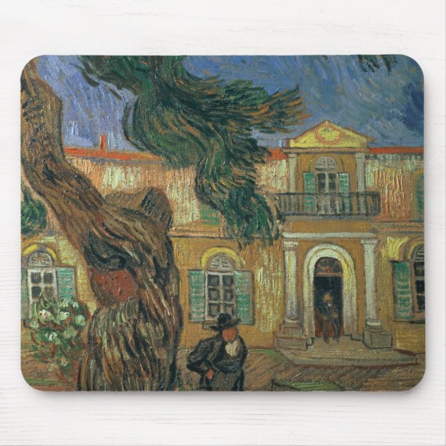Vincent van Gogh | St. Paul's Hospital, St Remy Mouse Pad (Front)