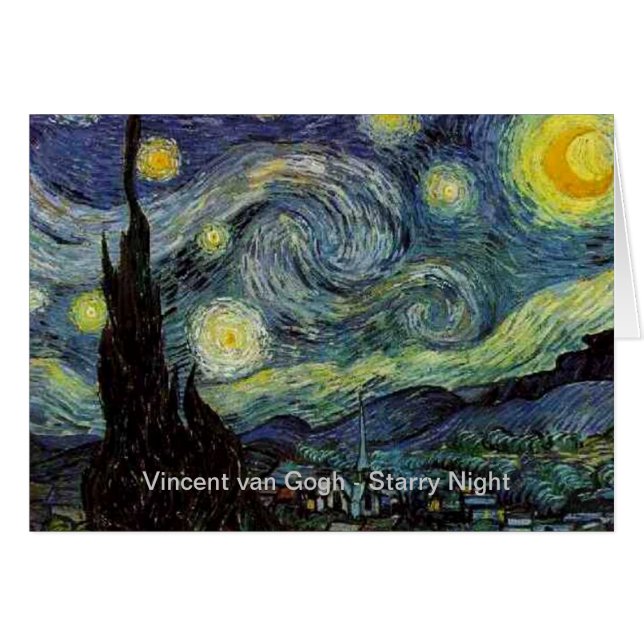 Vincent van Gogh - Starry Night (Front Horizontal)