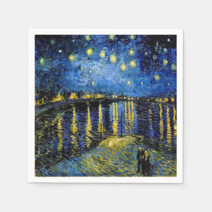 Vincent Van Gogh Starry Night 1888 Paper Napkins