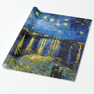 Vincent Van Gogh Starry Night 1888 Wrapping Paper
