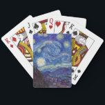 VINCENT VAN GOGH - Starry night 1889 Playing Cards<br><div class="desc">VINCENT VAN GOGH - Starry night 1889
Oil on canvas</div>