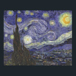 Vincent van Gogh - Starry Night 2 Poster<br><div class="desc">a slightly modified Vincent van Gogh</div>