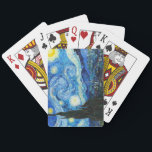 Vincent Van Gogh Starry Night Art Playing Cards<br><div class="desc">This lovely collection of card decks features the masterpiece ’The Starry Night’ / ‘La Nuit etoile (1889) by Dutch Impressionism Artist Vincent Van Gogh. This 52 playing card set is very classy for a Card Deck that will exude sophistication and timeless beauty. The Dutch impressionist Van Gogh painted "The Starry...</div>