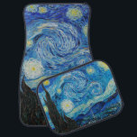 Vincent van Gogh - Starry Night Car Mat<br><div class="desc">Starry Night,  famous painting by Vincent van Gogh</div>