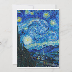 Vincent Van Gogh - Starry Night Card