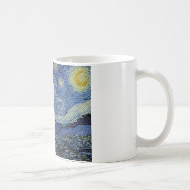 Vincent van Gogh - Starry Night Coffee Mug (Right)